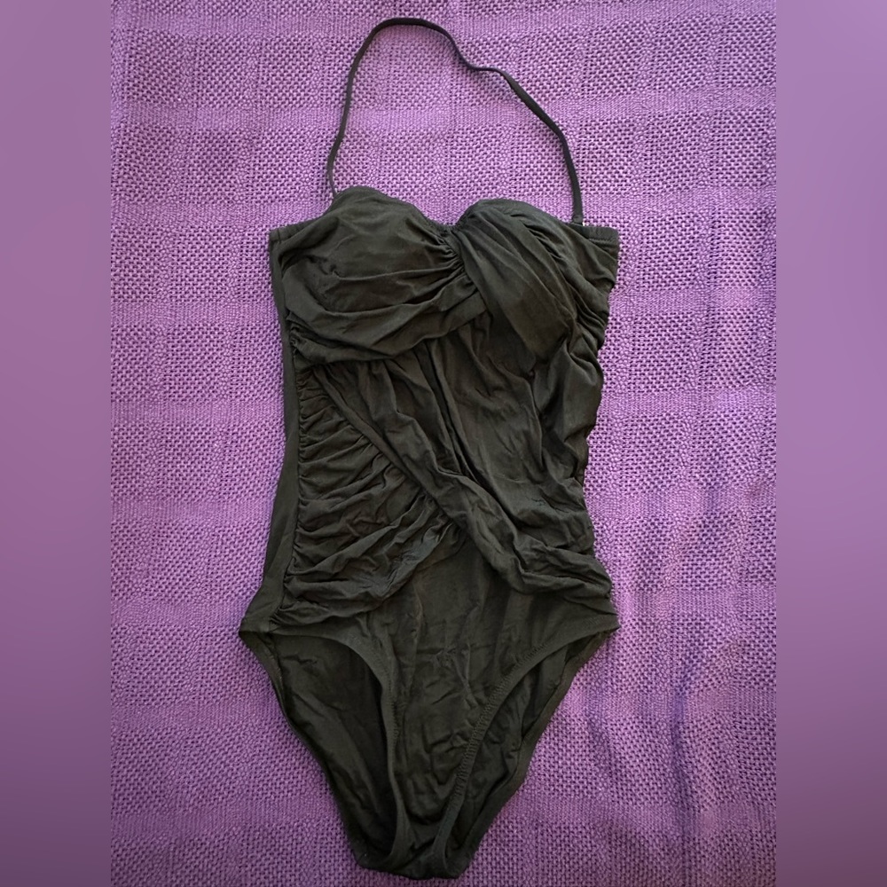 J. Crew Black One Piece size 2